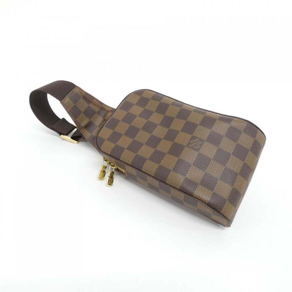LOUIS VUITTON Authentic Brown Damier Shoulder Bag - Picture 3 of 6